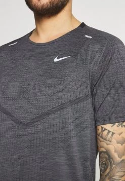 Nike Performance Herren TECHKNIT ULTRA - T-Shirt Print - Black/white/silver -Angebote Nike Store 23a6dec8e7814fe1983ffc6f96eadc4d