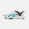 Nike Performance Damen SUPERREP GO 2 MFS - Trainingsschuh - Platinum Tint/dark Smoke Grey/summit White/copa/light Menta/total Orange