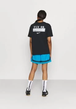 Nike Performance Damen FLY CROSSOVER SHORT - Kurze Sporthose - Laser Blue/metallic Silver -Angebote Nike Store 23c230af4dae44c69de19cab1c1e2dee