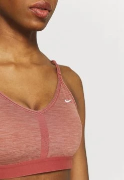 Nike Performance Damen INDY V NECK BRA - Sport-BH Mit Leichter Stützkraft - Canyon Rust/pure/white -Angebote Nike Store 23f66c0bd2454db6960cccf08e9d2075