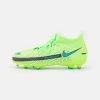 Nike Performance JR PHANTOM GT ACADEMY DYNAMIC FIT MG UNISEX - Fußballschuh Nocken - Lime Glow/aquamarine