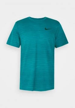 Nike Performance Herren SUPERSET - Sport T-shirt - Bright Spruce/black -Angebote Nike Store 241df621a5d84998b2cab011c368fb57
