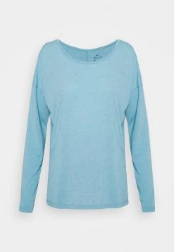 Nike Performance Damen DRY LAYER - Sport T-shirt - Cerulean Heather/glacier Blue/armory Blue -Angebote Nike Store 2455d1d98fdb44b2a185baaf59581a70