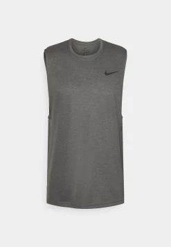 Nike Performance Herren SUPERSET TANK - Top - Iron Grey/black