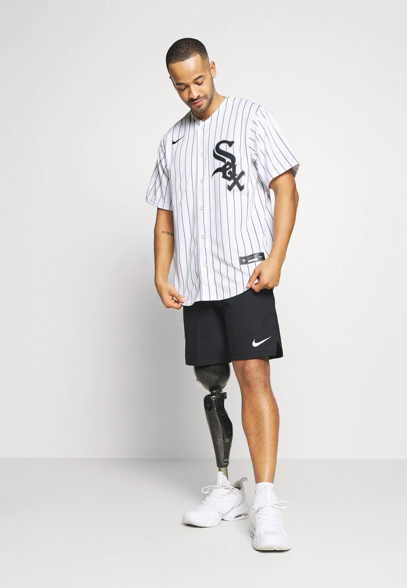 Nike Performance Herren MLB CHICAGO WHITE SOX HOME - Vereinsmannschaften - White/black 2 Nike Performance Herren MLB CHICAGO WHITE SOX HOME - Vereinsmannschaften - White/black – Bild 2