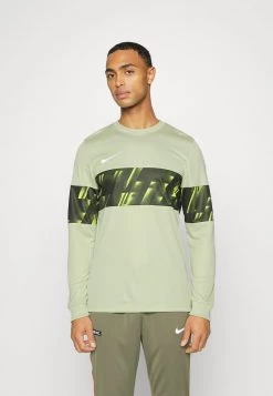 Nike Performance FC LIBERO TOP - Sport T-shirt - Olive Aura/black/white | Herren