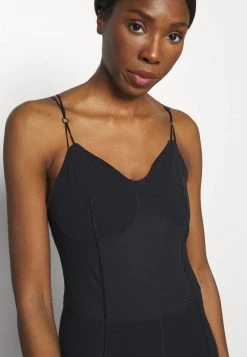 Nike Performance Damen LUXE - Turnanzug - Black/dark Smoke Grey -Angebote Nike Store 25d15b7bfdab4429a500412ecfd939f6