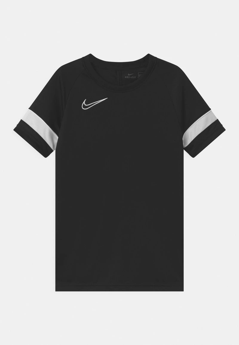 Nike Performance ACADEMY UNISEX - T-Shirt Print - Black/white 1 Nike Performance ACADEMY UNISEX - T-Shirt Print - Black/white