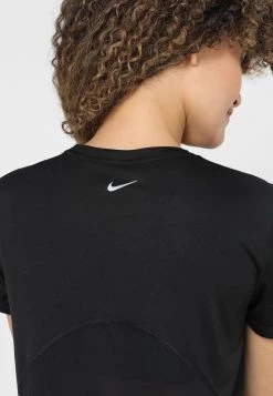 Nike Performance Damen MILER - T-Shirt Print - Black/silver -Angebote Nike Store 26b6d3ede04b48498c988d4ca6db8d14