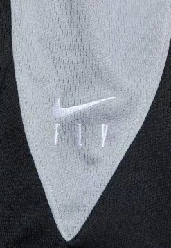 Nike Performance Damen FLY ESSENTIAL SHORT - Kurze Sporthose - Black/particle Grey/white -Angebote Nike Store 26c441ce895c44a78866fbacd9f5989e