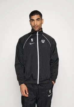 Nike Performance NBA BROOKLYN NETS TRACK SUIT - Trainingsanzug - Black/white | Herren