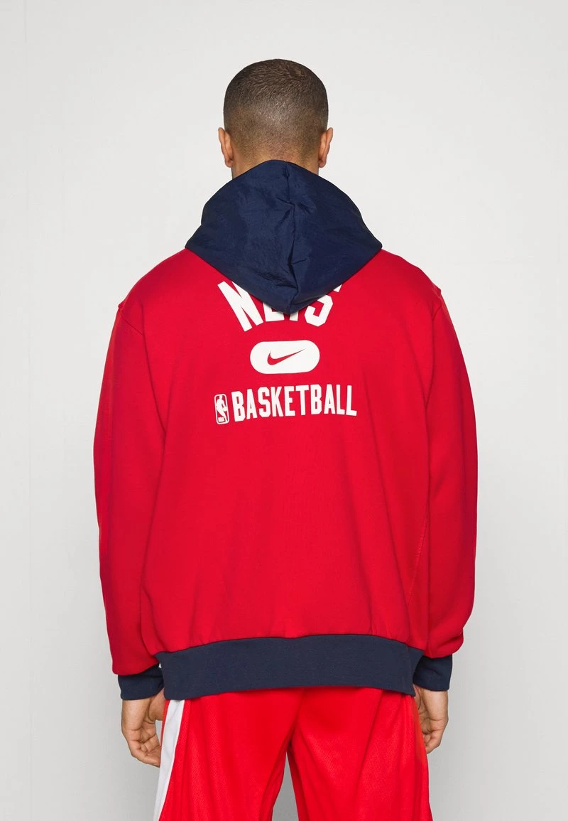 Nike Performance Herren NBA BROOKLYN NETS MOMENTS MIXTAPE FULL ZIP JACKET - Sweatshirt - University Red/college Navy 3 Nike Performance Herren NBA BROOKLYN NETS MOMENTS MIXTAPE FULL ZIP JACKET - Sweatshirt - University Red/college Navy – Bild 3