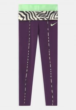 Nike Performance Kinder ONE - Tights - Grand Purple/vapor Green -Angebote Nike Store 276e28aa4239438bad59d9bd03475257