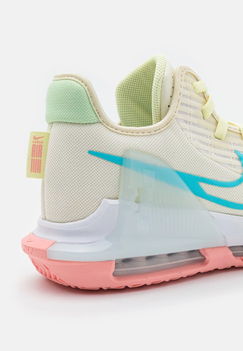 Nike Performance Herren LEBRON WITNESS VI - Basketballschuh - Coconut Milk/polarized Blue/vapor Green/citron Tint/bleached Coral/white 6 Nike Performance Herren LEBRON WITNESS VI - Basketballschuh - Coconut Milk/polarized Blue/vapor Green/citron Tint/bleached Coral/white – Bild 6