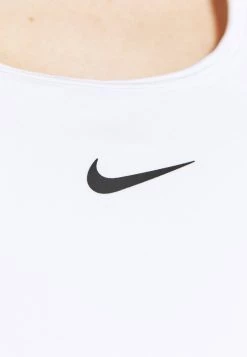 Nike Performance BRA - Sport-BH Mit Mittlerer Stützkraft - White/black | Damen -Angebote Nike Store 27cea95d4ff848c3a23cee9b0350fecc