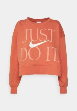 Nike Performance Damen GET FIT - Sweatshirt - Madder Root/white -Angebote Nike Store 27f2dc63abf043c8a74acee2727f3627