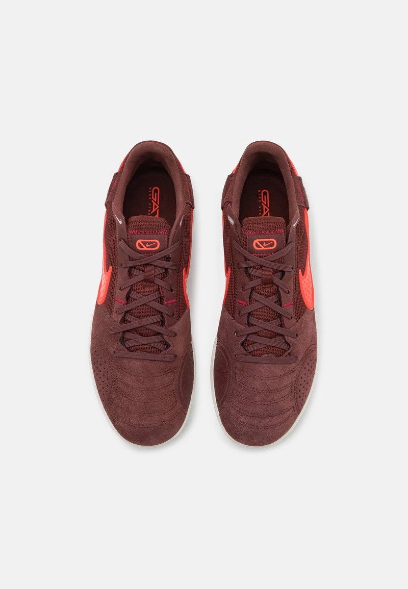 Nike Performance STREETGATO - Fußballschuh Halle - Bronze Eclipse/bright Crimson | Herren 4 Nike Performance STREETGATO - Fußballschuh Halle - Bronze Eclipse/bright Crimson | Herren – Bild 4