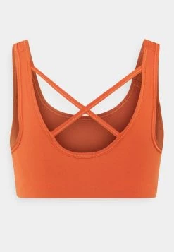 Nike Performance Damen BRA - Sport-BH Mit Mittlerer Stützkraft - Light Sienna/healing Orange -Angebote Nike Store 28819032f2c849beb9c53fb72d2bafe0