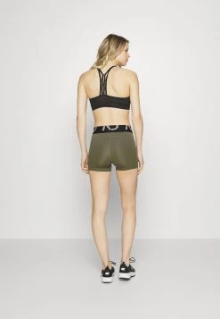 Nike Performance SHORT - Kurze Sporthose - Medium Olive/black | Damen -Angebote Nike Store 28f1de0cb18b464badb9266afe009821