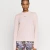 Nike Performance Damen RUN - Langarmshirt - Pink Oxford/sail