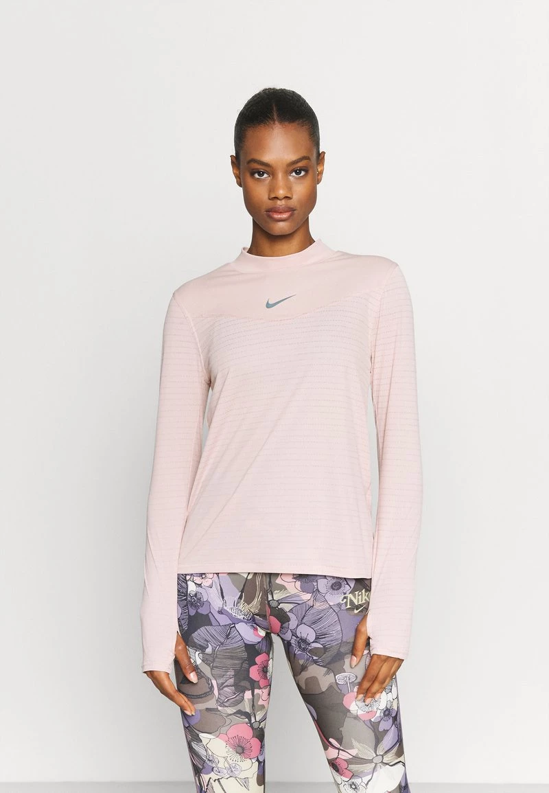 Nike Performance Damen RUN - Langarmshirt - Pink Oxford/sail 1 Nike Performance Damen RUN - Langarmshirt - Pink Oxford/sail