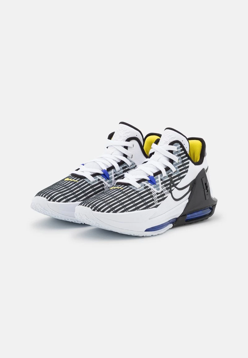 Nike Performance LEBRON WITNESS VI - Basketballschuh - White/black/persian Violet/yellow Strike | Herren 2 Nike Performance LEBRON WITNESS VI - Basketballschuh - White/black/persian Violet/yellow Strike | Herren – Bild 2