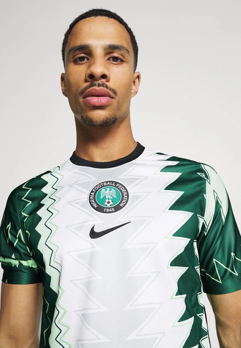 Nike Performance Herren NFF NIGERIA NIGERIA HOME - Nationalmannschaft - White/black 4 Nike Performance Herren NFF NIGERIA NIGERIA HOME - Nationalmannschaft - White/black – Bild 4
