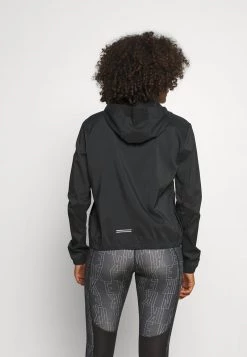 Nike Performance Damen Laufjacke - Black/silver -Angebote Nike Store 29b2a2b23b024343be56326d441721c4