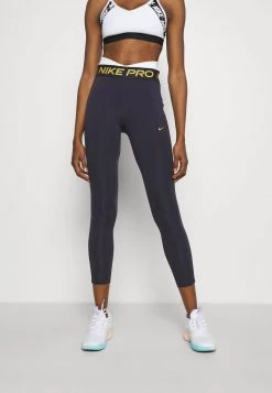 Nike Performance Damen CROSSOVER - Tights - Cave Purple/summit White/gold