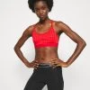 Nike Performance Damen INDY BRA - Sport-BH Mit Leichter Stützkraft - Chile Red/university Red/white