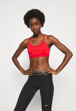 Nike Performance Damen INDY BRA - Sport-BH Mit Leichter Stützkraft - Chile Red/university Red/white