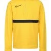Nike Performance Unisex SWEATSHIRT DF ACD21 DRIL TOP - Langarmshirt - Tour Yellow / Black / Anthracite