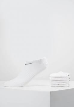 Nike Performance Unisex EVERYDAY LIGHTWEIGHT 6 PACK - Füßlinge - White/black