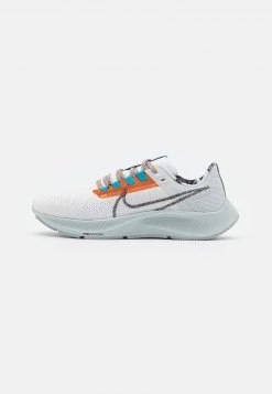 Nike Performance Herren AIR ZOOM PEGASUS 38 - Laufschuh Neutral - Summit White/multicolor/photon Dust/cyber Teal/total Orange/velvet Brown
