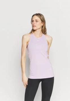 Nike Performance Damen TANK ALL OVER - Sport T-shirt - Iced Lilac/white