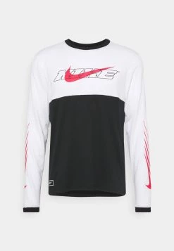 Nike Performance Langarmshirt - Black/white/light Fusion Red | Herren