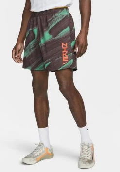 Nike Performance Herren Kurze Sporthose - Brown/basalt/(total Orange)