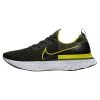 Nike Performance Herren REACT INFINITY RUN FLYKNIT - Trainingsschuh - Schwarz/gelb (703)