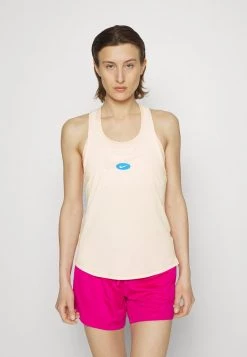 Nike Performance Damen ONE LUXE TANK - Top - Atmosphere/rush Orange/laser Blue