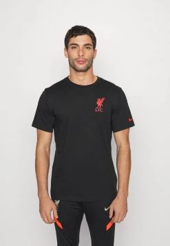 Nike Performance Herren LIVERPOOL FC TEE TRAVEL - Vereinsmannschaften - Black