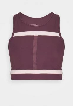 Nike Performance Damen RUN BRA - Sport-BH Mit Mittlerer Stützkraft - Dark Wine/pale Coral/black -Angebote Nike Store 2c78e30beab84a788769659ffb9fb478