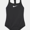 Nike Performance Kinder RACERBACK ONE PIECE - Badeanzug - Black