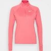 Nike Performance Damen ELEMENT - Langarmshirt - Archaeo Pink/silver