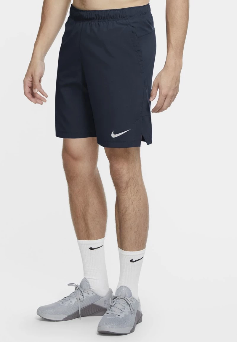 Nike Performance Herren FLEX SHORT - Kurze Sporthose - Obsidian/white 1 Nike Performance Herren FLEX SHORT - Kurze Sporthose - Obsidian/white