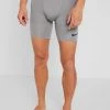 Nike Performance Herren PRO SHORT - Panties - Carbon Heather/dark Grey/black