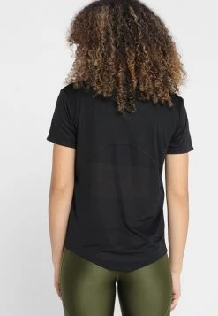 Nike Performance Damen MILER - T-Shirt Print - Black/silver -Angebote Nike Store 2e36cb84af3c4930b68a4fd021723cfc