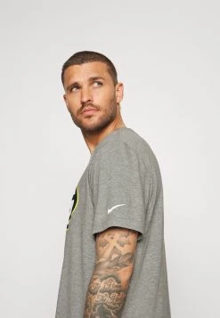 Nike Performance Herren NFL GREEN BAY PACKERS LOGO ESSENTIAL - T-Shirt Print - Dark Grey Heather -Angebote Nike Store 2e4f4deb6b1d460f82b3d93b1b75e5bc