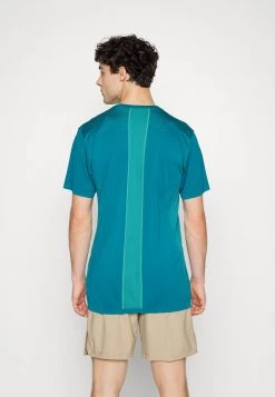 Nike Performance Herren SEAMLESS - T-Shirt Print - Bright Spruce/washed Teal/black