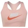Nike Performance Damen W NK SWSH PLUS FUTURA GX BRA - Sport-BH Mit Mittlerer Stützkraft - Rose