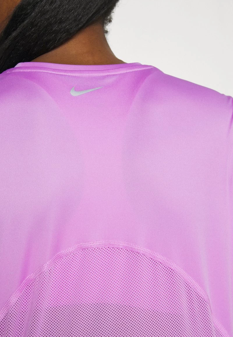 Nike Performance Damen MILER - T-Shirt Print - Fuchsia Glow/reflective Silver 5 Nike Performance Damen MILER - T-Shirt Print - Fuchsia Glow/reflective Silver – Bild 5